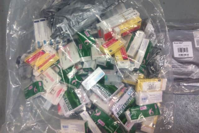 Prescription drugs seized by police