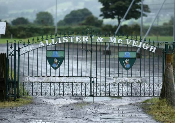 The grounds of Glenariffe Oisin GAA club at Cushendall are named after IRA men Charlie McAllister and Pat McVeigh who were killed in a shoot out in 1922