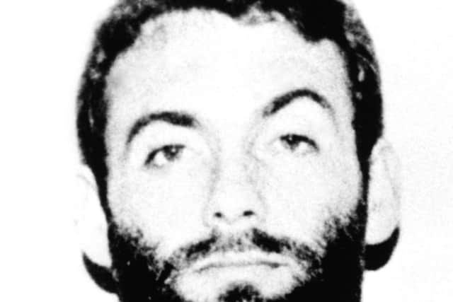 File photo dated 26/09/83 of Brendan McFarlane, an IRA prisoner who was to be given a royal pardon for explosives charges, state files revealed