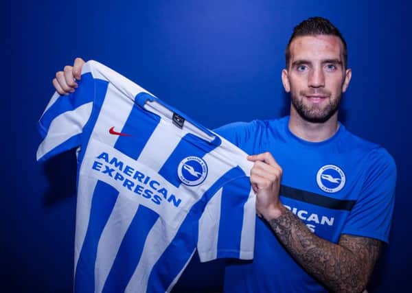 Shane Duffy signs for Brighton and Hove Albion.