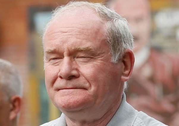 Sinn Feins Martin McGuinness said he would deal with any allegations against him by victims of terrorism