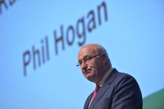 Phil Hogan in Belfast.