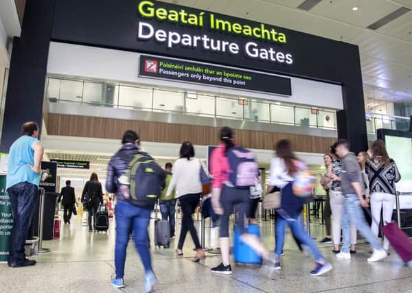 Dublin Airport, which has soaring passenger numbers