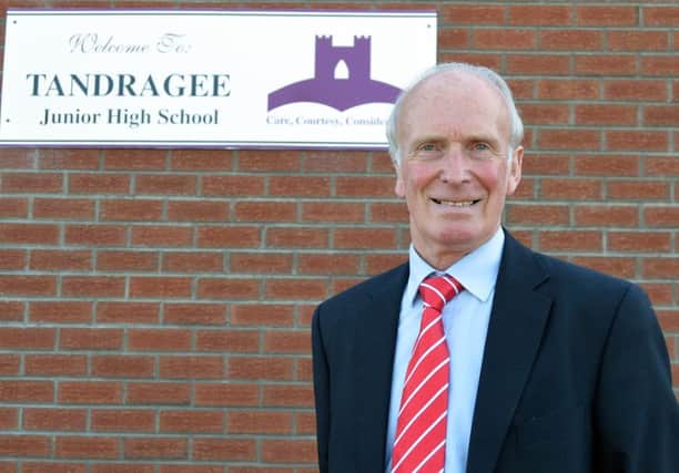David Gillespie who is retiring as principal of Tandragee Junior High School. INPT35-210.