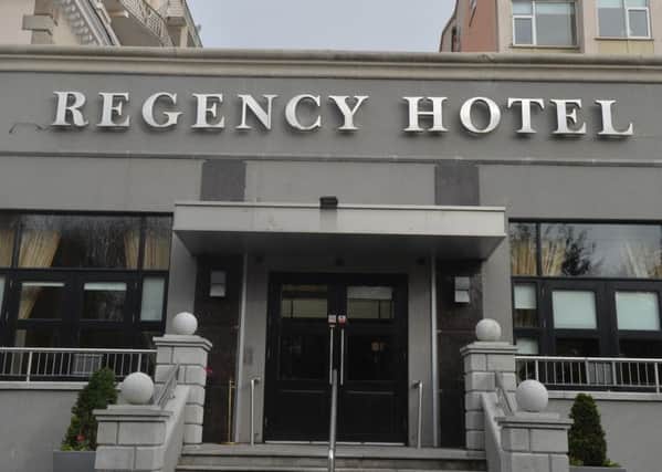 The Regency Hotel where the shooting took place