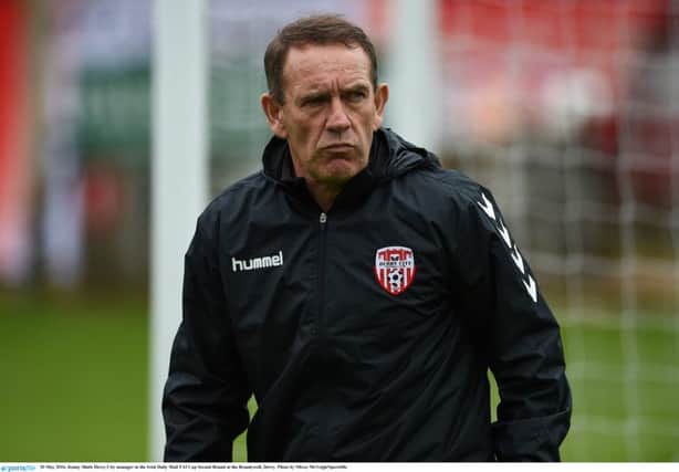 Kenny Shiels wants to lead Derry City into the FAI Cup Final this year but is wary of threat of Wexford Youths.
