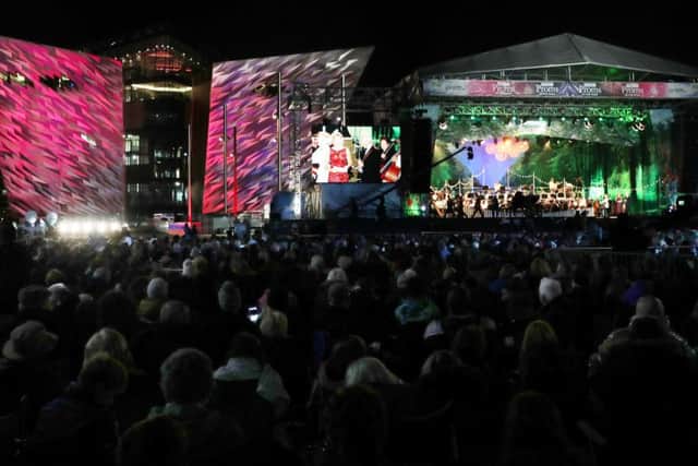 An audience of 11,000 enjoyed a musical spectacular at this year