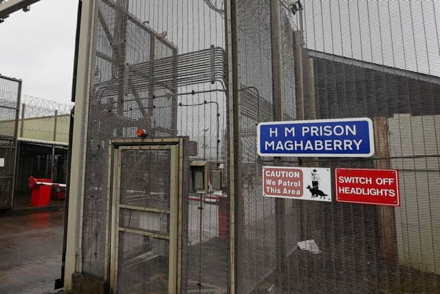 The self-harming incident happened in Maghaberry Prison in June 2014