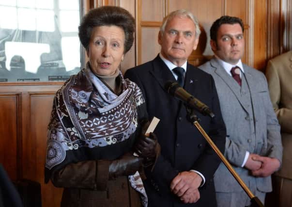 HRH Princess Anne pictured here on a visit to the Royal Ulster Yacht Club. 
Photo by Aaron McCracken/Harrisons 07778373486