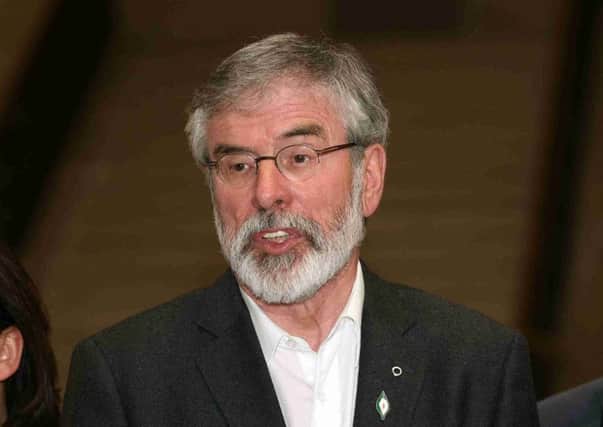 Sinn Fein president Gerry Adams. Picture: Freddie Parkinson/Press Eye Â©