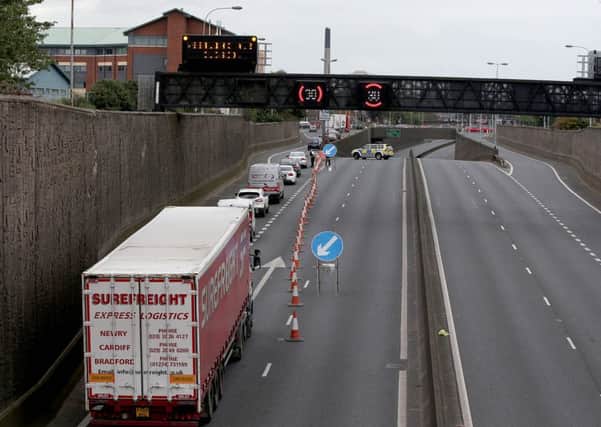 The incident happened on the Westlink