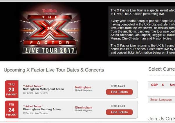 X Factor Live screenshot