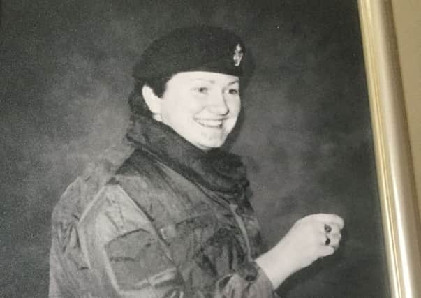 UDR Greenfinch Heather Kerrigan was killed in an IRA landmine attack while on foot patrol on July 14, 1978, at Castlederg.