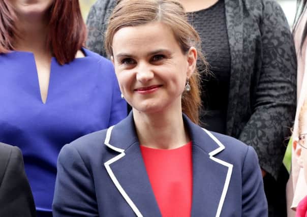 File photo dated 12/05/15 of Jo Cox