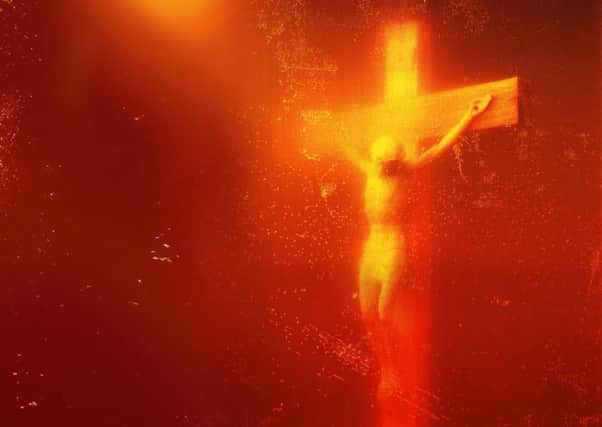 The controversial artwork entitled 'Piss Christ'
