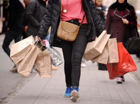 The rise in the amount of spending is the highest in the past five months