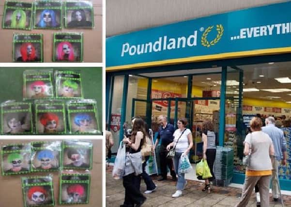 Poundland is recalling these wigs.