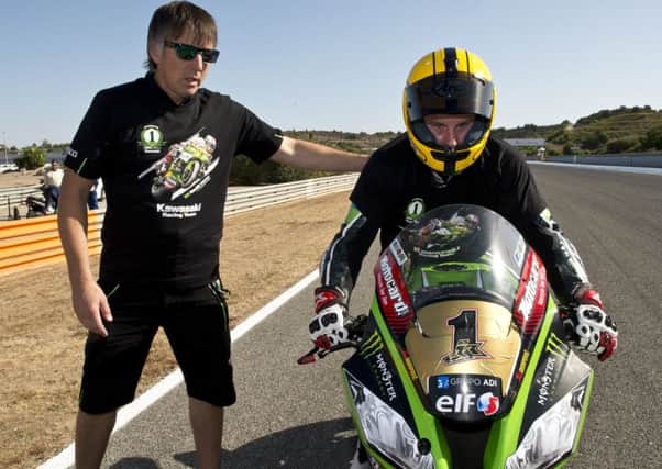 Jonathan Rea showed his respect for former Northern Ireland motorcycling world champions Joey Dunlop and Brian Reid when he donned the helmets of both riders immediately after winning the World Superbike Championship in 2015.