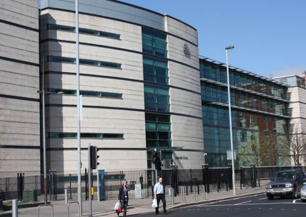 Laganside Court buildings in Belfast.