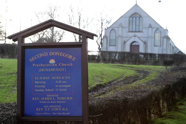 Second Donegore Presbyterian Church Dunamuggy near Kells. Picture: Arthur Allison.