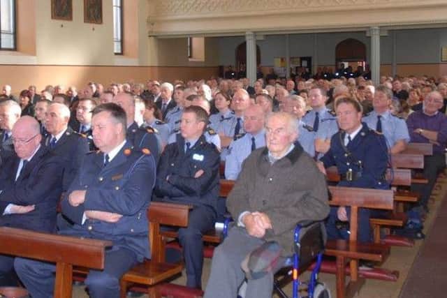 A memorial service was held in Portarlington on Saturday