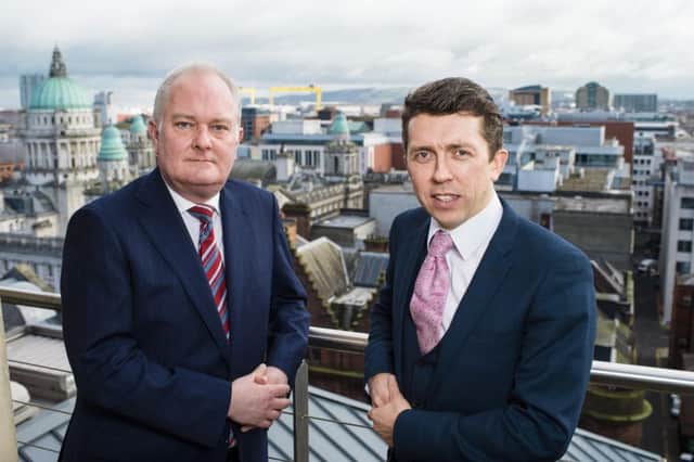 James Gibbons, left, and Conor Devine of Clearpath Finance