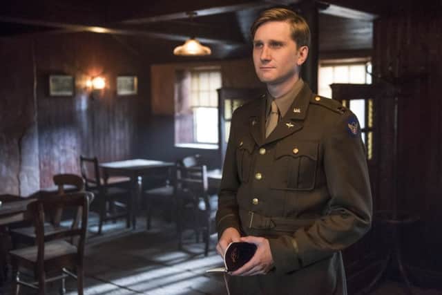 Captain Ronald Dreyfuss played by Aaron Staton in My Mother and Other Strangers. (C) BBC - Photographer: Stefan Hill