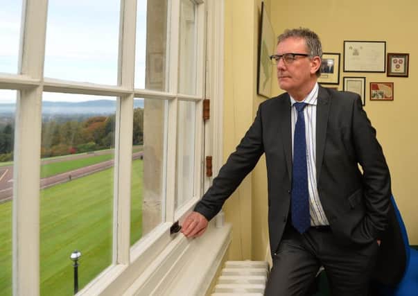 UUP leader Mike Nesbitt at his office in Stormont this week after speaking to the News Letter. Photo Colm Lenaghan/Pacemaker Press for the News Letter