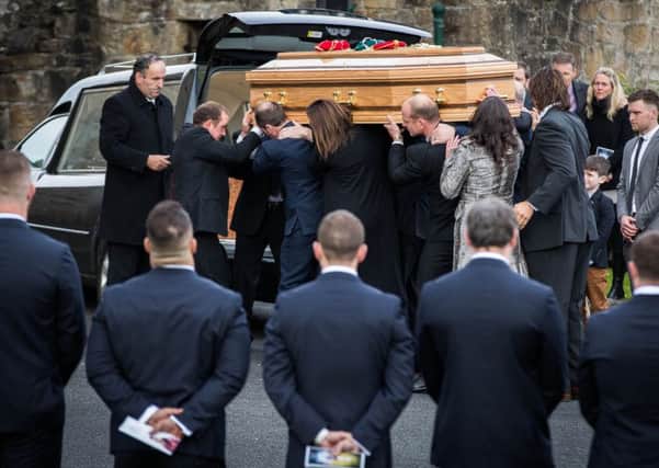 Funeral of Munster head coach Anthony Foley, St Flannans Church, Killaloe, Co Clare