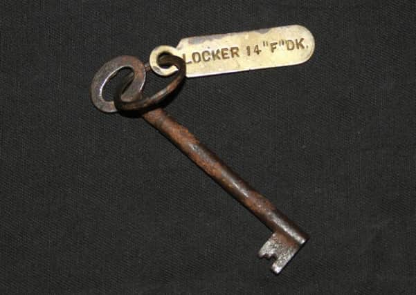 A locker key used by a third-class steward on Titanic has fetched Â£85,000 at auction