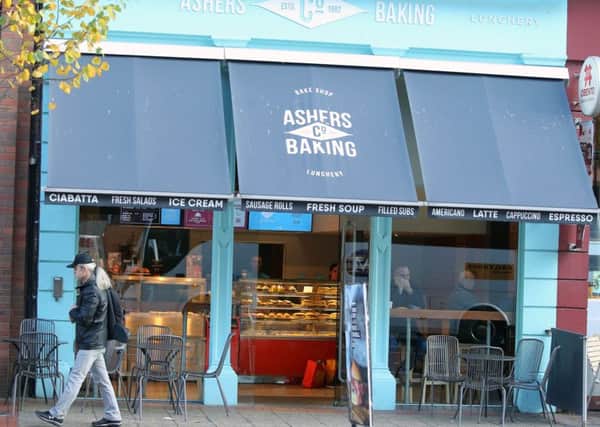 The Ashers bakery on Royal Avenue in Belfast city centre where the original cake order was taken