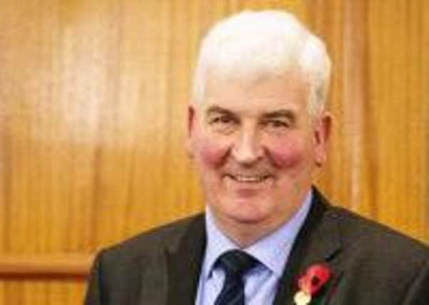 Mr David McKerrow of the renowned Nochnary Flock Freuchie, Fife, Scotland