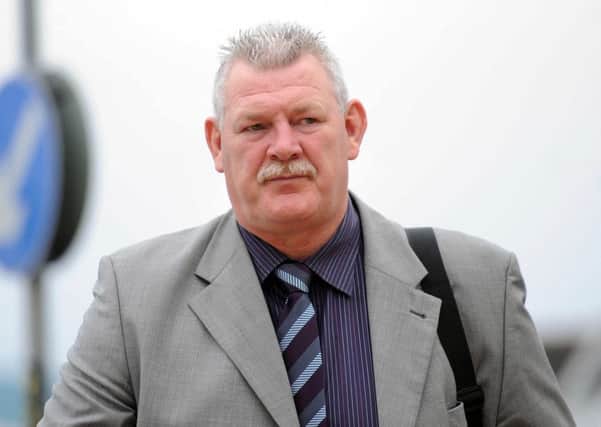 Former Ulster and Irish Rugby International David Tweed pictured at an earlier court hearing. Photo: Colm Lenaghan/Pacemaker Press