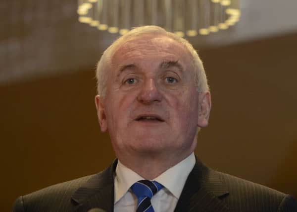 Former Taoiseach Bertie Ahern in 2015