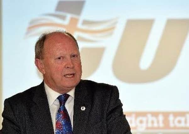 TUV leader Jim Allister says the flag pole could have been facilitated