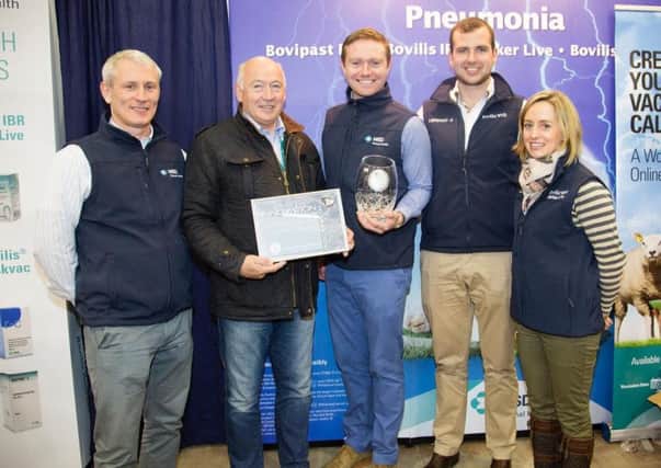 The MSD Animal Health team accepted two prises on behalf of the company at the National Dairy Show 2016 held in Millstreet Co Cork. They won Â‘Best Trade StandÂ’ & The Innovation Award for Technology for Bovilis.ie