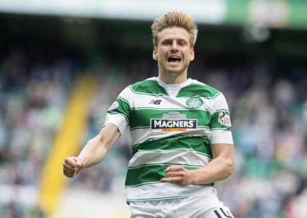 Celtic Stuart Armstrong. Pic: Jeff Holmes/PA Wire.