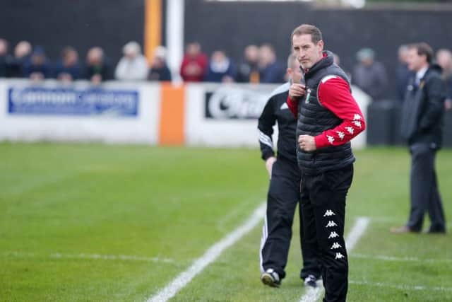Gary Haveron was back at Carrick. Picture by Jonathan Porter/Press Eye
