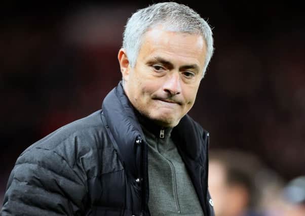 Jose Mourinho. Pic by PA Sport.