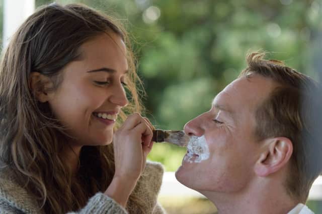 Alicia Vikander and Michael Fassbender in The Light Between Oceans
PA/Entertainment One