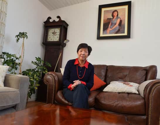 Anna Lo in her Holywood home,  Pic Colm Lenaghan/Pacemaker