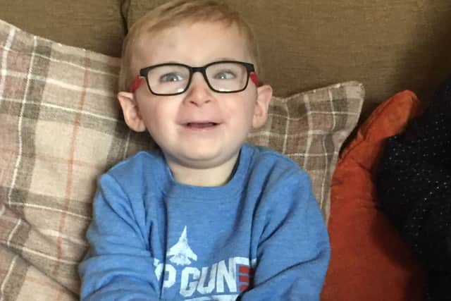 Shane's condition means he doesn't sleep, speak and has vision impairment. Sinead said she is realistic about his condition and his limitations, but just wants him to be the best he can be