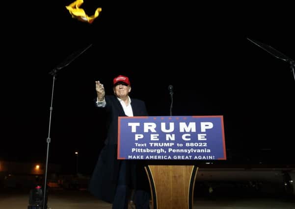 Republican presidential candidate Donald Trump.  (AP Photo/ Evan Vucci)