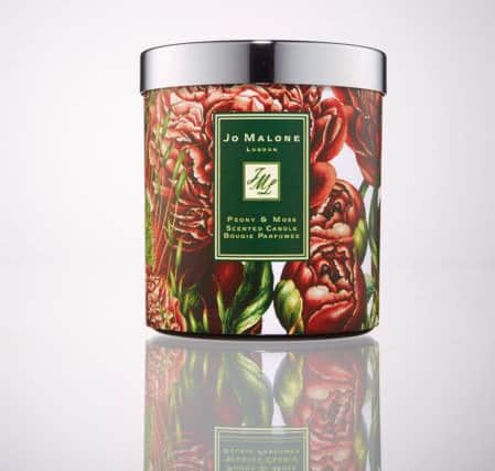 Jo Malone Peony and Moss charity candle, available from jomalone.co.uk
