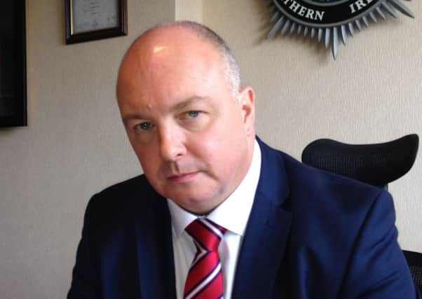Mark Lindsay, chairman of the Police Federation of Northern Ireland