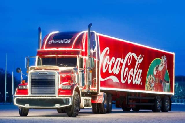 The Coca Cola Truck.