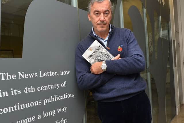 PACEMAKER BELFAST 08/11/2016 
Author William Matchett speaks to the News Letter about his New book Secret Victory.
Photo Colm Lenaghan/Pacemaker Press