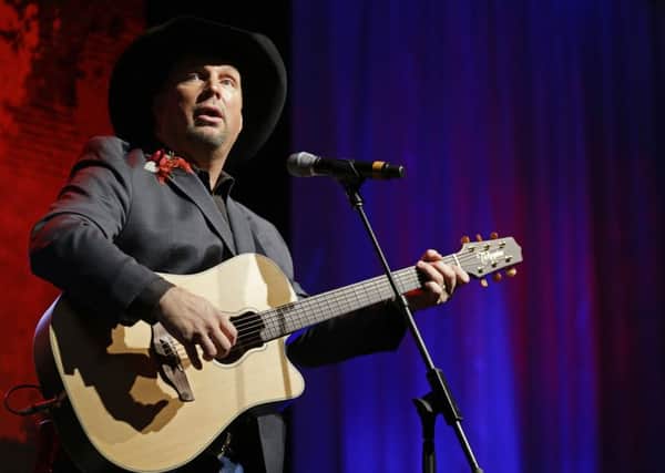 Garth Brooks performs during the Nashville Songwriters Hall of Fame inductions in Nashville  AP/Mark Humphrey