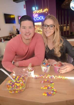 Spoon Street co-founders Katie Waddell and Harry Wang pictured at their third store on the Lisburn, Road Belfast
