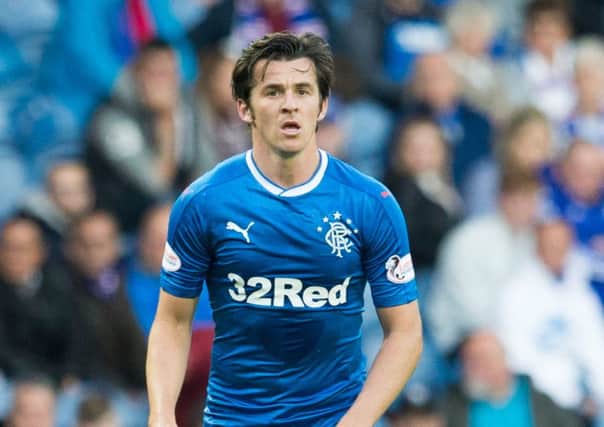 File photo dated 09-08-2016 of Rangers' Joey Barton PRESS ASSOCIATION Photo. Issue date: Thursday November 10, 2016. Rangers have announced that they have agreed to terminate the contract of midfielder Joey Barton with immediate effect. See PA story SOCCER Rangers. Photo credit should read Jeff Holmes/PA Wire.